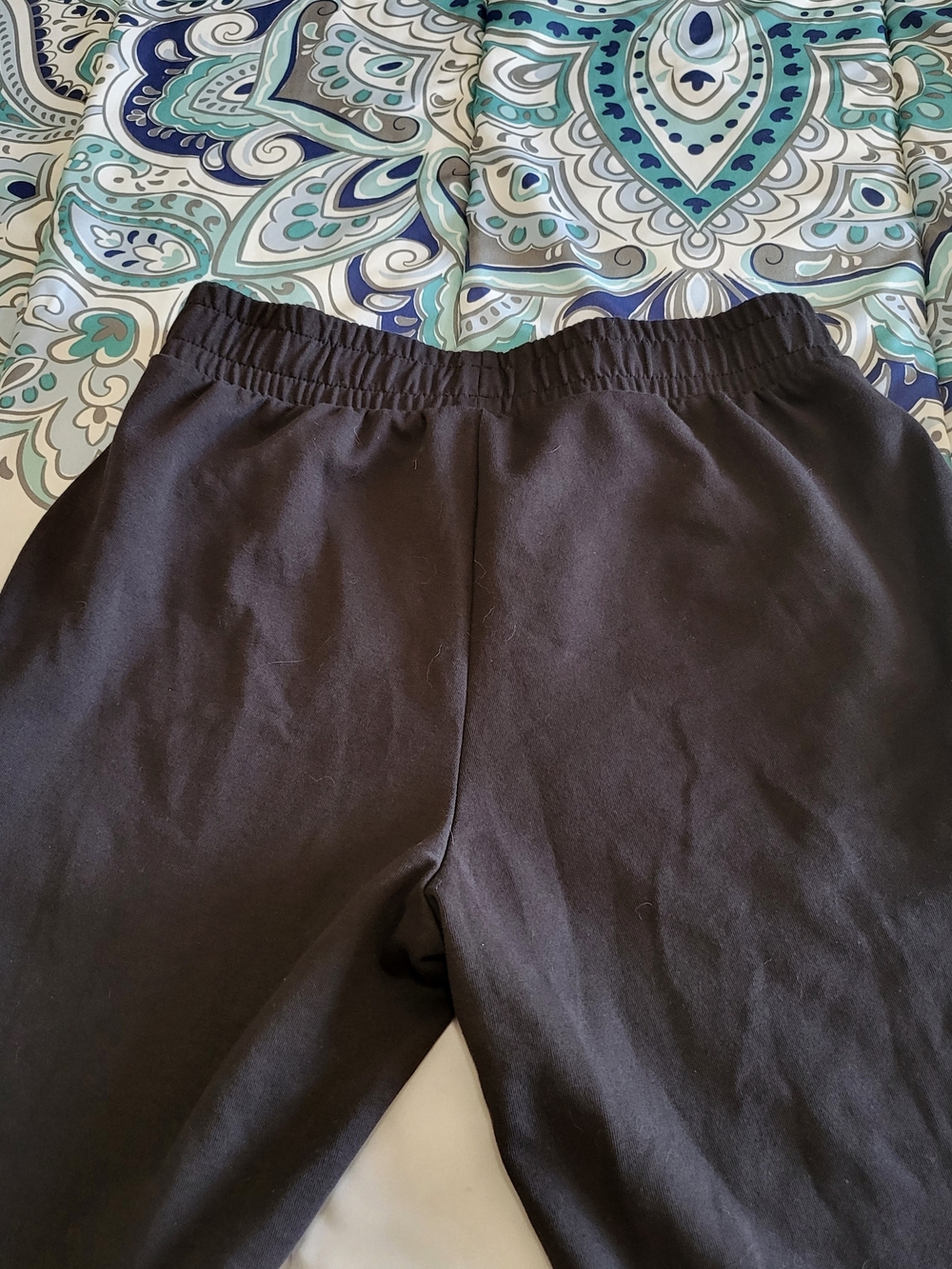 Old Navy Black Women's Elastic Waist Leggings